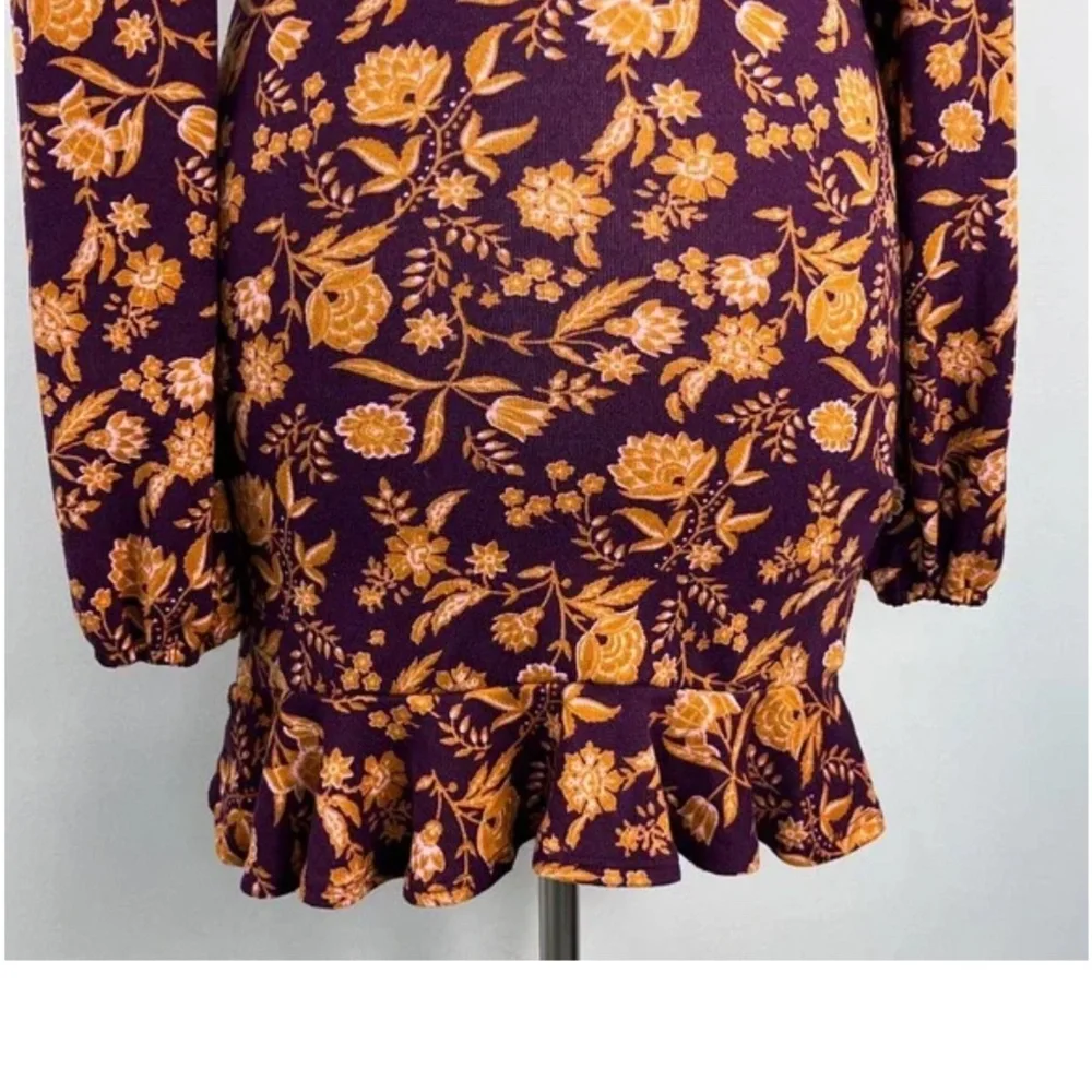 NWOT Floral flounce dress - Picture 10 of 14